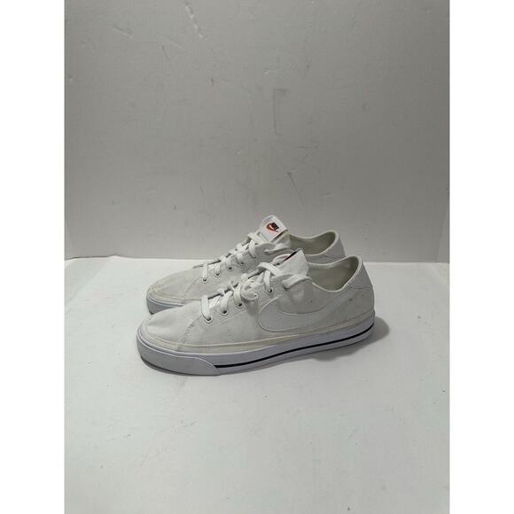 Nike Court Legacy Canvas White Size 8 Sneaker Shoes See...